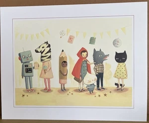 Dream World 2018 Emily Winfield Martin Print To Frame 8” x 10” - Picture 1 of 2