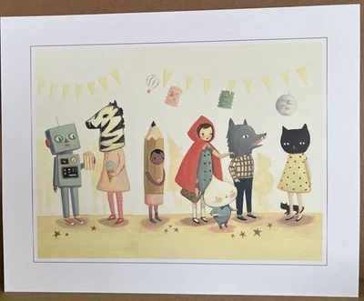 Dream World 2018 Emily Winfield Martin impressão no quadro 8” x 10” - Imagem 1 de 2