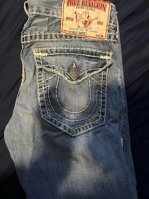 Pantalones de mezclilla para hombre True Religion Foto 1 de 4