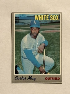 Carlos May (#18) - Chicago White Sox - 1970 Topps Baseball - Bild 1 von 2
