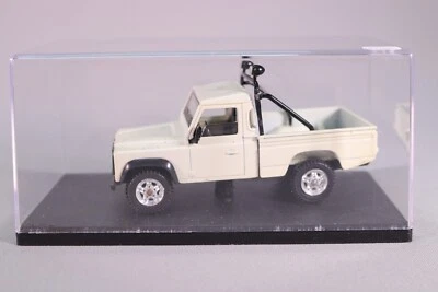LE7565 SOLIDO 1/43 Voiture Land Rover Defender pick up blanc - Photo 1/4