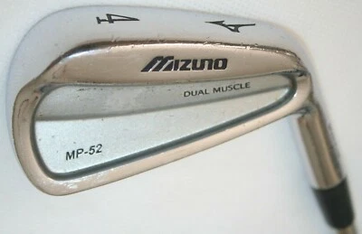 Mizuno MP-52 4 iron with True Temper Dynamic Gold R300 regular flex shaft +1/2" - Image 1 of 4