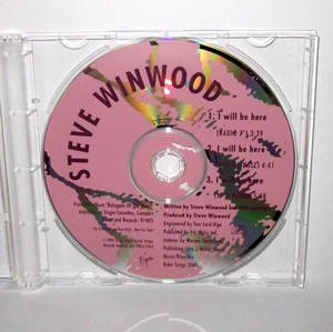 CD Promo STEVE WINWOOD I Will Be Here 1990 Virgin Soul - Imagen 1 de 2
