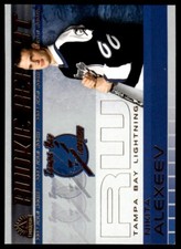 2001-02 PACIFIC ADRENALINE ROOKIE REPORT RC Nikita Alexeev Tampa Bay Lightning
