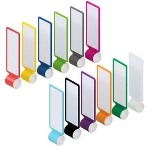Kabelfahne mit Beschriftungsfeld cable lable 12 Farben marker tie Kabel Makierer - Bild 1 von 6