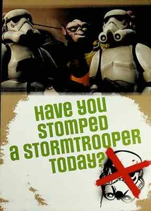 Star Wars Rebels Have You Stomped A Stormtrooper Today? ZEB Mini Poster 7.5x10.5 - Picture 1 of 1