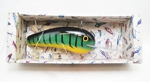 Rivers Edge GIANT 12" Firetiger Shad Fishing Lure Man Cave Decor In Original Box - Picture 1 of 8
