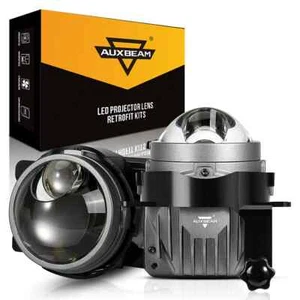 AUXBEAM 3 INCH 86W 3 INCH 90W BI-LED TOYOTA & HONDA FOG LIGHT WITH HIGH BEAM NEW - Foto 1 di 15