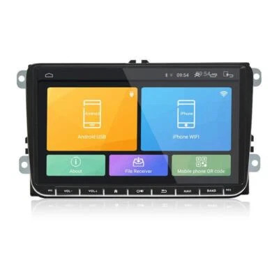 2 Din Android 9"Carplay Car FM Radio 10.1 GPS Stereo Navi MP5 WiFi Quad Core Kit - Imagem 1 de 4