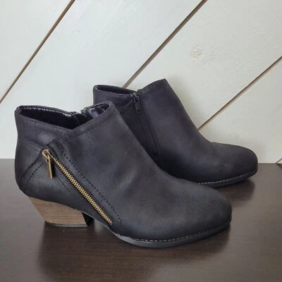 NUEVO Botines Bella~Vita Bobbi para mujer 9,5 W con cremallera lateral y tacón apilado Foto 1 de 4