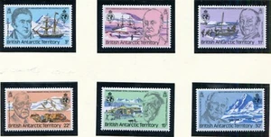 BAT 76-81, MNH, Royal Geographical Society, 150th Ann. 1980. Presidents: John  - Picture 1 of 1