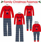 Familienpassende PJS Herren Frauen Kinder Weihnachten Pyjama Weihnachten Nachtwäsche PJs Sets