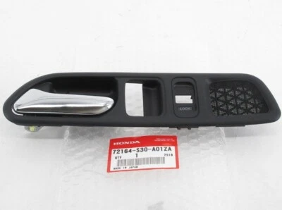 HONDA GENUINE OEM PRELUDE DRIVER SIDE DOOR HANDLE 72164 - S30 - A01ZA - Image 1 of 3