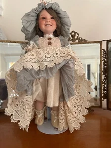 Muñeca GLI Original Del Montedragone Margarita Bisque Porcelana La Bambole - Imagen 1 de 15