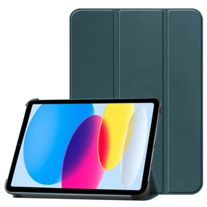 For iPad 10th Generation 10.9 Inch Case Magnetic Folio Leather Smart Cover Stand - Picture 1 of 30