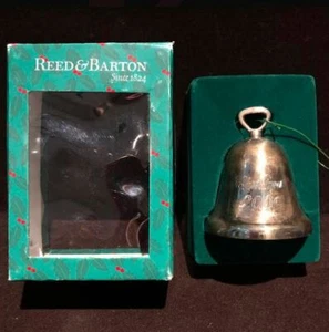 Reed and Barton Silversmiths 2006 Annual Christmas Silver Plated Bell #329/3 - Bild 1 von 7