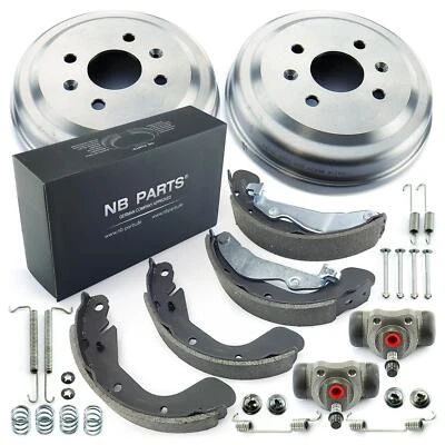Bremsbacken-Set Trommelbremse Radbremszylinder komplett für Chevrolet Spark M300 - Bild 1 von 2