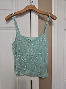 Forever 21 Beaded Crop Top - Picture 1 of 4