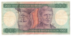 Brazil 100000 Cem Mil Cruzeiros ND Banknote