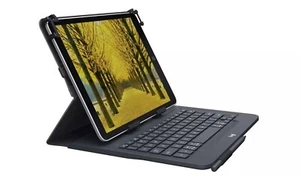 Logitech Universal Folio 9-10 pollici custodia tablet con tastiera - nuova con scatola - Foto 1 di 7