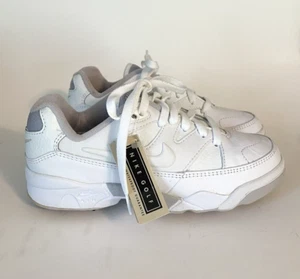 Nike Air White ZenGray Golf Shoes w/ Spikes Women's Size 6 - Picture 1 of 9