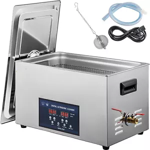 28/40KHZ 30L Ultraschallreiniger Schmuck Reinigungsmaschine mit digitalem Timer Heizung - Bild 1 von 24