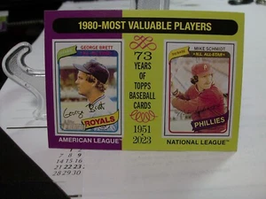 2024 Topps Heritage #195 - 1980 MVPs 24-082 - Picture 1 of 2