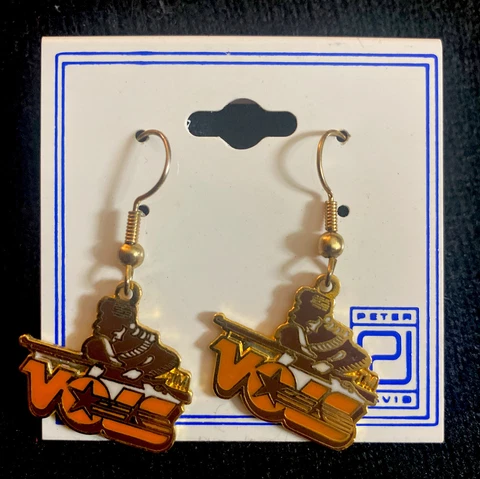 Tennessee Volunteers NCAA Team Logo Dangle Earrings Licensed Jewelry BRAND NEW! Cover