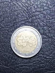 2 Euro Coin Finland 2004 Misprinting Rarity / 2 Euro Coin Finland Misprint - Picture 1 of 9
