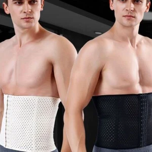 Corsé de control de barriga para hombres, moldeador de cuerpo adelgazante Fajas - Foto 1 di 14