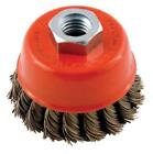 Forney Industries 72757 Knotted Wire Cup Brush, 2-3/4