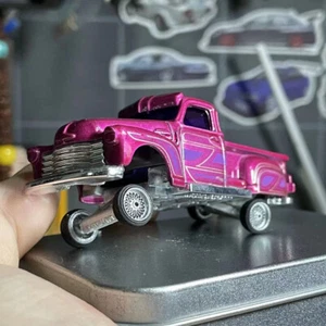 1/64 Diorama Modelo Coche Tuning Modificación Piezas Llanta Ajuste para Coche Lowrider - Imagen 1 de 16