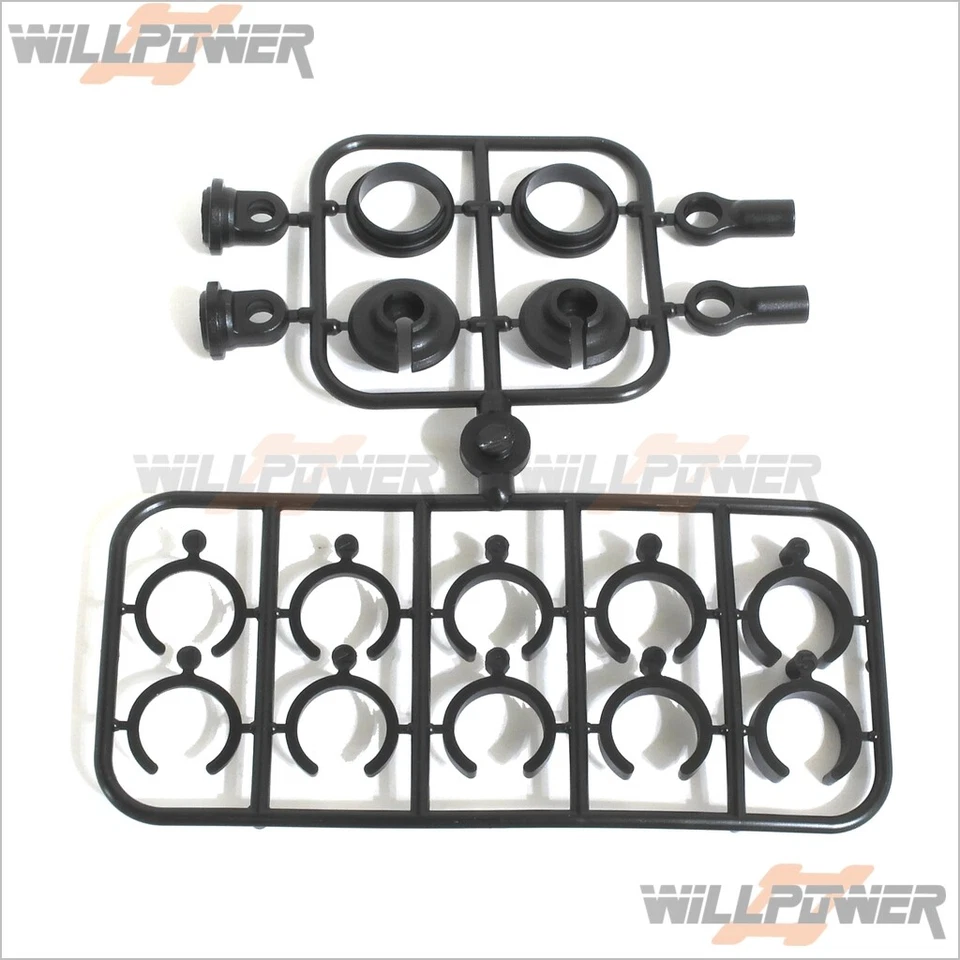 3.5mm Shock Plastic #87397 (RC-WillPower) HOBAO Hyper 7 - Image 1 of 1