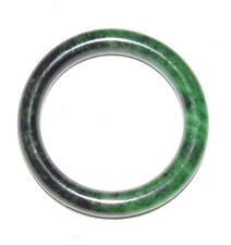 Jade Bangle Oriental Dark Green with Black - 2.7 oz (77 grams)