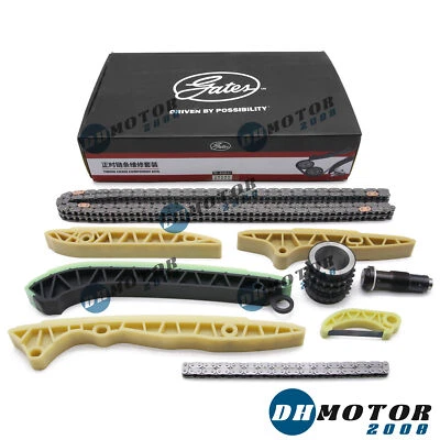 Kit de guía de tensor de cadena de distribución 9X genuino OEM para Mercedes W203 S500 E300 3.0 Foto 1 de 4