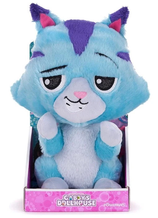 GABBYS DOLLHOUSE NUOVISSIMA CASA DELLE BAMBOLE ELEGANTE ZAMPE 10" GABBYS 25 CM CATRATO PELUCHE MORBIDO GIOCATTOLO GATTO RATTO