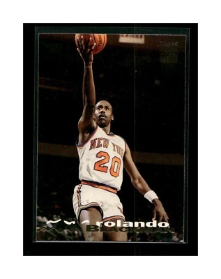 1993-94 Stadium Club Basketball Card Rolando Blackman New York Knicks #342 - Image 1 of 2