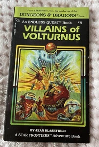 D&D Quest 8 Villains Of Volturnus. Star Frontiers Adventure Book J Blashfield - Picture 1 of 9