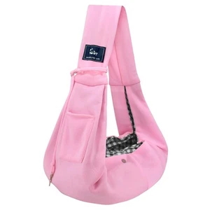 Dog and Cat Sling Carrier - Hands Free Reversible Pet Papoose Bag - Soft Pouc... - Picture 1 of 7