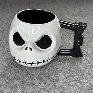 2020 Disney Parks Jack Skellington Gesicht Tasse mit Zero Nightmare Before Christmas - Bild 1 von 5