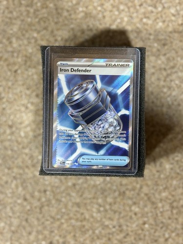 Pokémon TCG Iron Defender 110/084 ME05 Pitch Black Ultra Rare Full Art ...