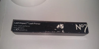 No7 Lash Impact Lash Primer 7ml 4 In 1 RARE DISCONTINUED Seal Is Broken  - Image 1 of 2