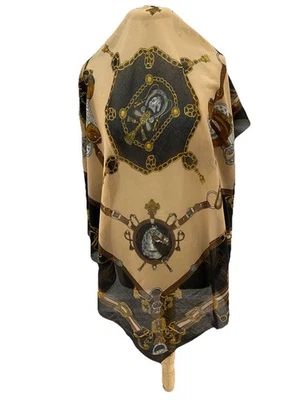 Mantón cuadrado de lana y seda S4# Furla 45 pulgadas Foto 1 de 4