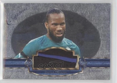 2015 Futera Unique Captains Memorabilia /55 Didier Drogba #CP17 - Image 1 of 2
