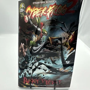 Cyberfrog 2 Rekt Planet Sehr guter Erhaltungszustand/NM Ides of March Variante signiert Ethan Van Sciver - Bild 1 von 13