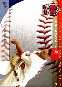 2006 MultiAd Reading Phillies #29 Gio Gonzalez - Picture 1 of 2