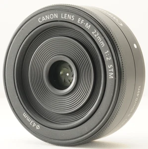 MINT Canon EF-M 22mm F/2 STM Wide Angle Pancake Lens From Japan #0053 - Picture 1 of 13