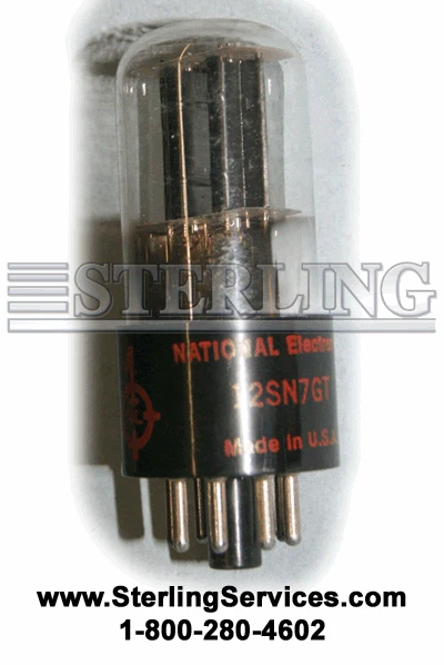 National Electronics 12SN7GT One Year Warranty ! - Image 1 of 1