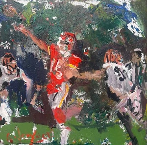 Patrick Mahomes Acryl Gemälde - 12x12 - lose Football Kunst, NFL Chiefs Kunst - Bild 1 von 9