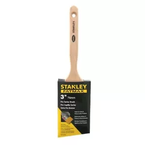 Confezione da 2 PACK- 3" STANLEY® FATMAX® PBT Spazzoli per vernice angolare ovale - Foto 1 di 2